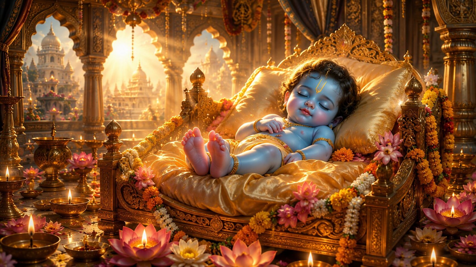 Embracing the Sacred Feet of Lord Ram: Ram Charan and the Joy of Ram Navami Celebrations